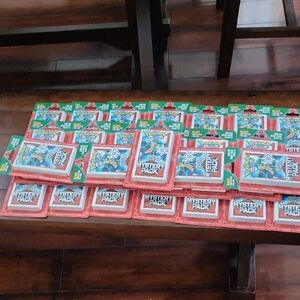 25 Pokemon Mystery Pack with Red and Green Accents
